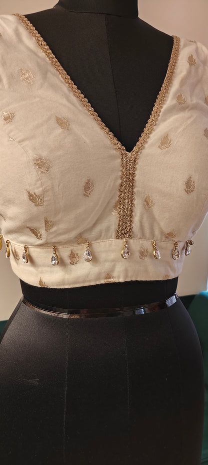 Chanderi Silk Designer Blouse