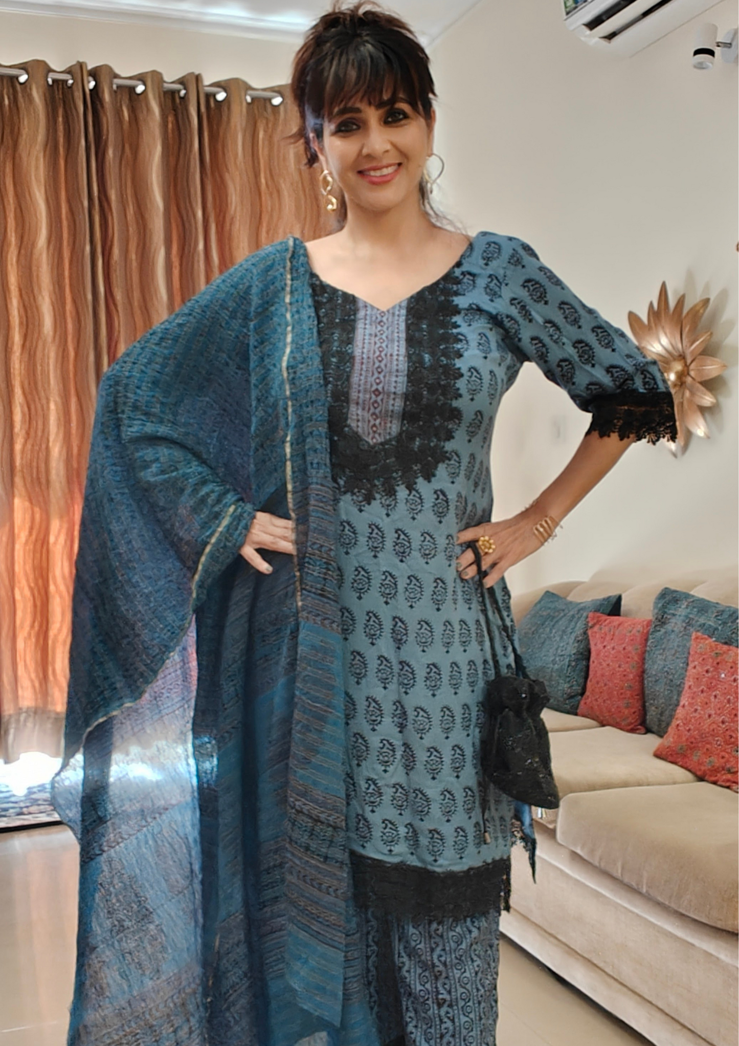 Gajji Silk Suit