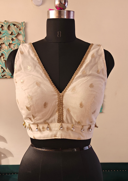 Chanderi Silk Designer Blouse